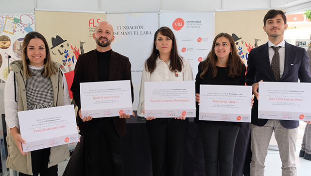 VIU-Universidad Internacional de Valencia y Fundación José Manuel Lara entregaron los premios a los docentes comprometidos con el fomento de la lectura